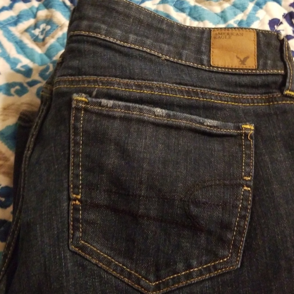 American Eagle straight jeans NWOT size 12 short